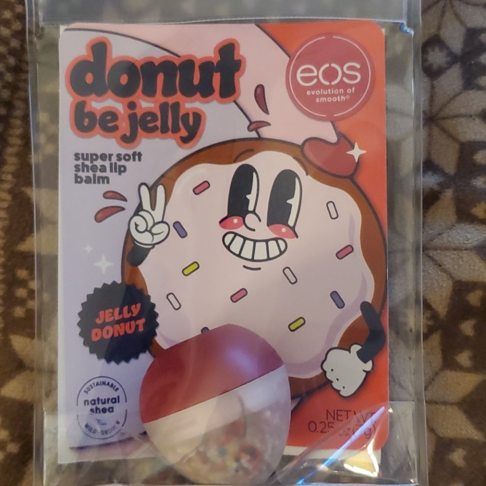 New Eos special edition donut be jelly lip balm